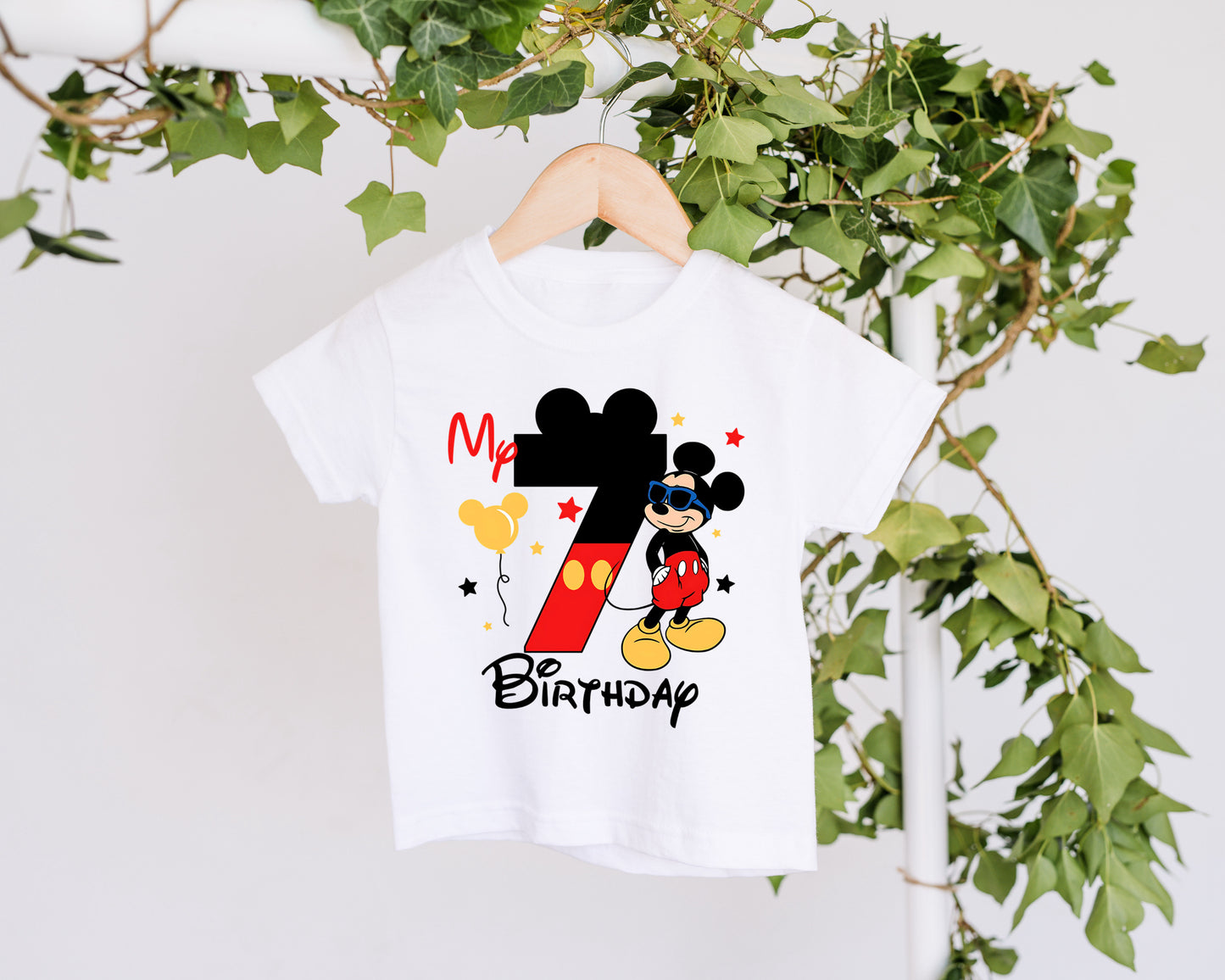Mouse Birthday - T-Shirt Unisex All Sizes
