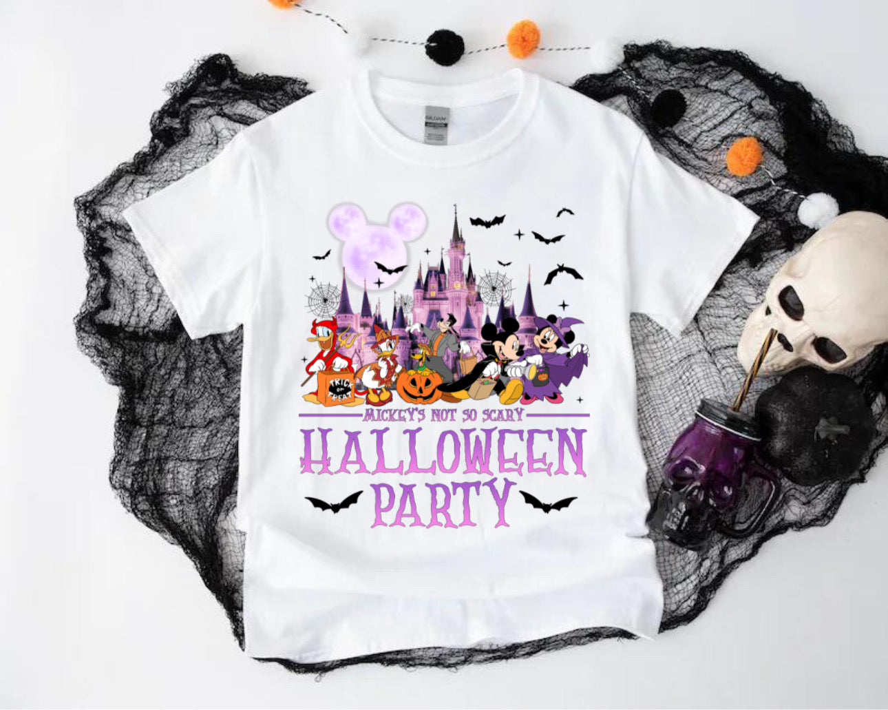 Not So Scary (Purple) - T-Shirt Unisex All Sizes
