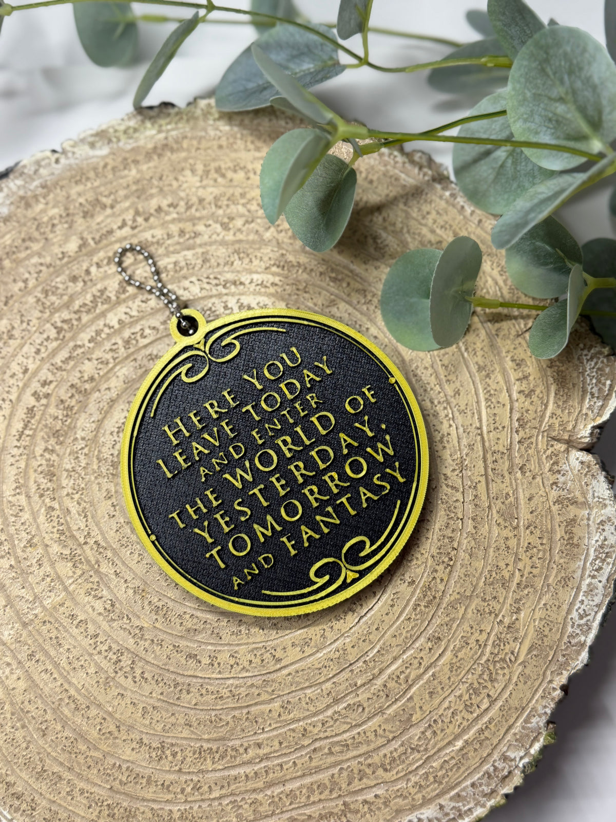 Magic Kingdom Entrance Sign inspired Keychain/Bag Charm