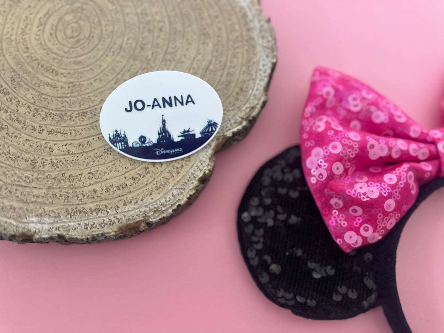 *Paris* 2025 version - Cast Member Style Badges, Keyring or Magnet