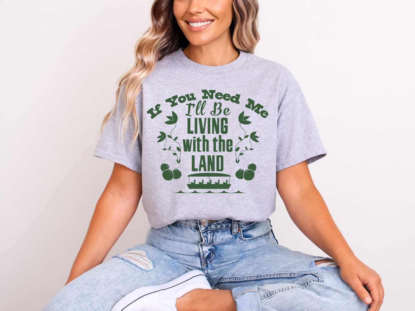 If you need me, Living with the land - Tee’s & sweatshirts Unisex All Sizes