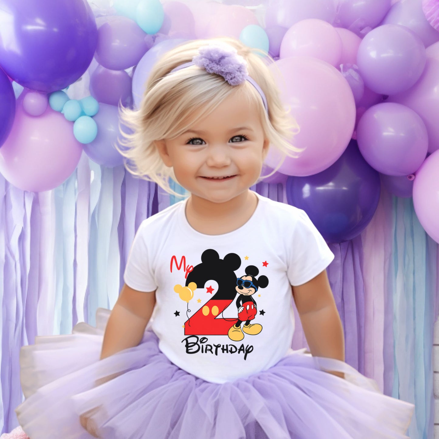Mouse Birthday - T-Shirt Unisex All Sizes