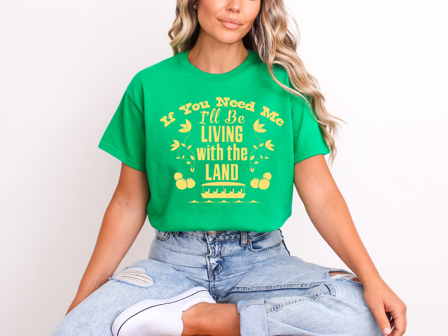 If you need me, Living with the land - Tee’s & sweatshirts Unisex All Sizes