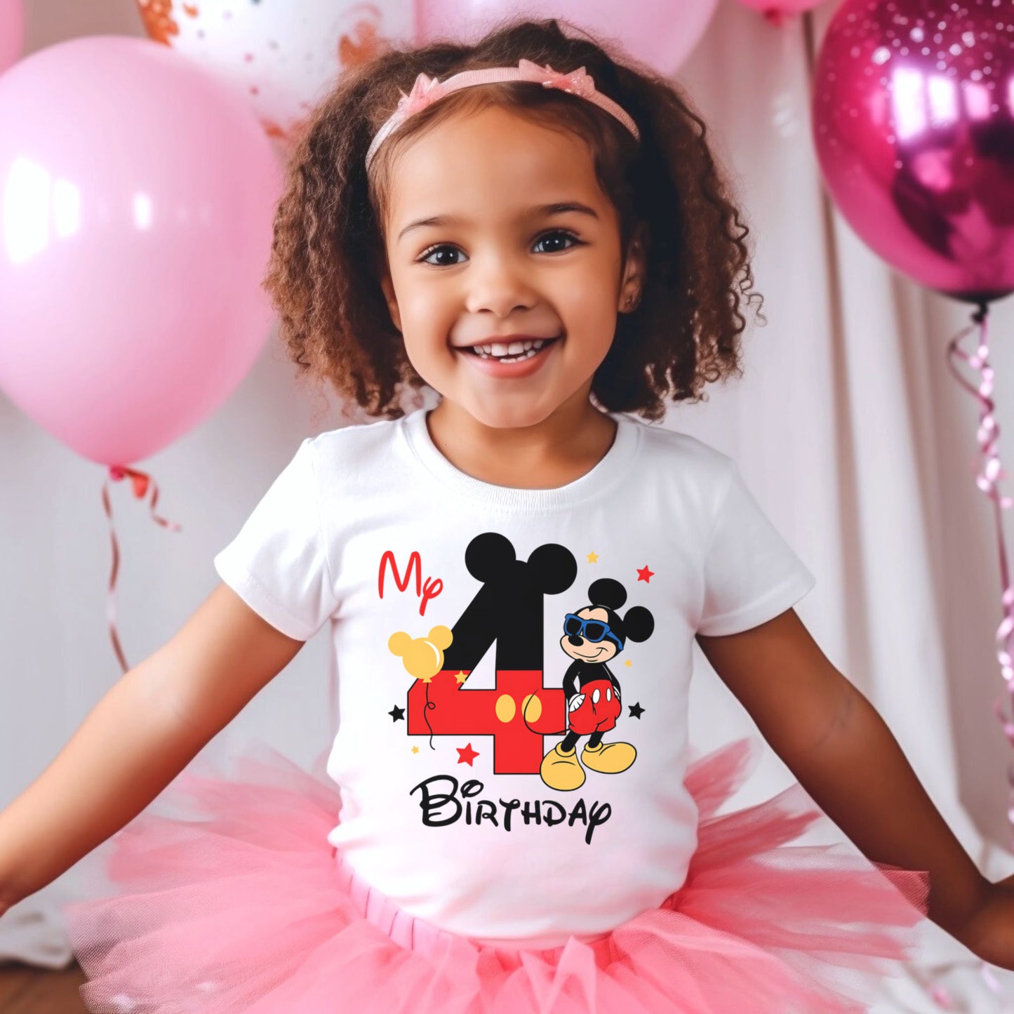 Mouse Birthday - T-Shirt Unisex All Sizes