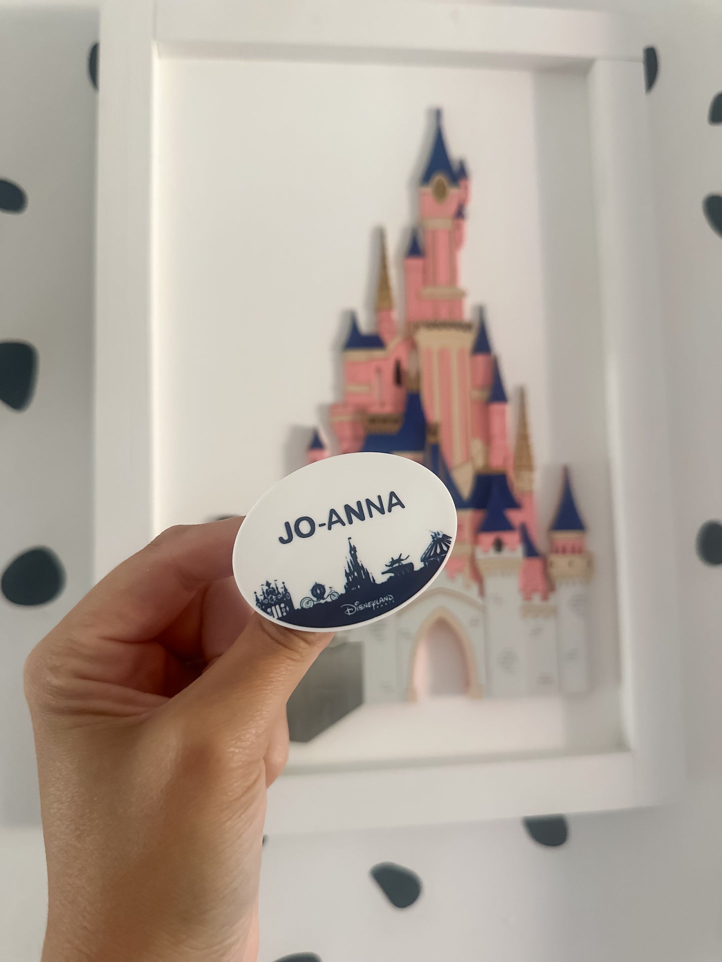 *Paris* 2025 version - Cast Member Style Badges, Keyring or Magnet