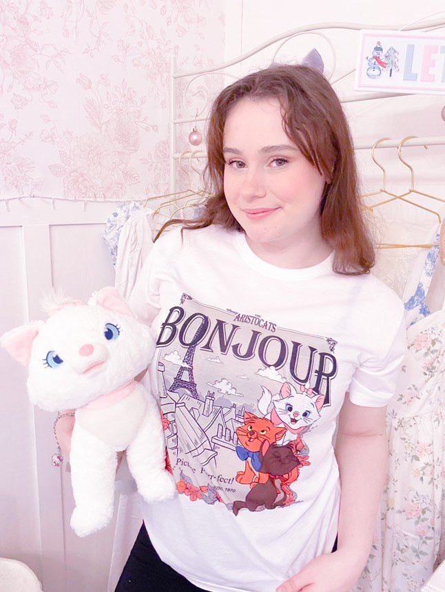 Bonjour, Kitty - T-Shirt Unisex All Sizes