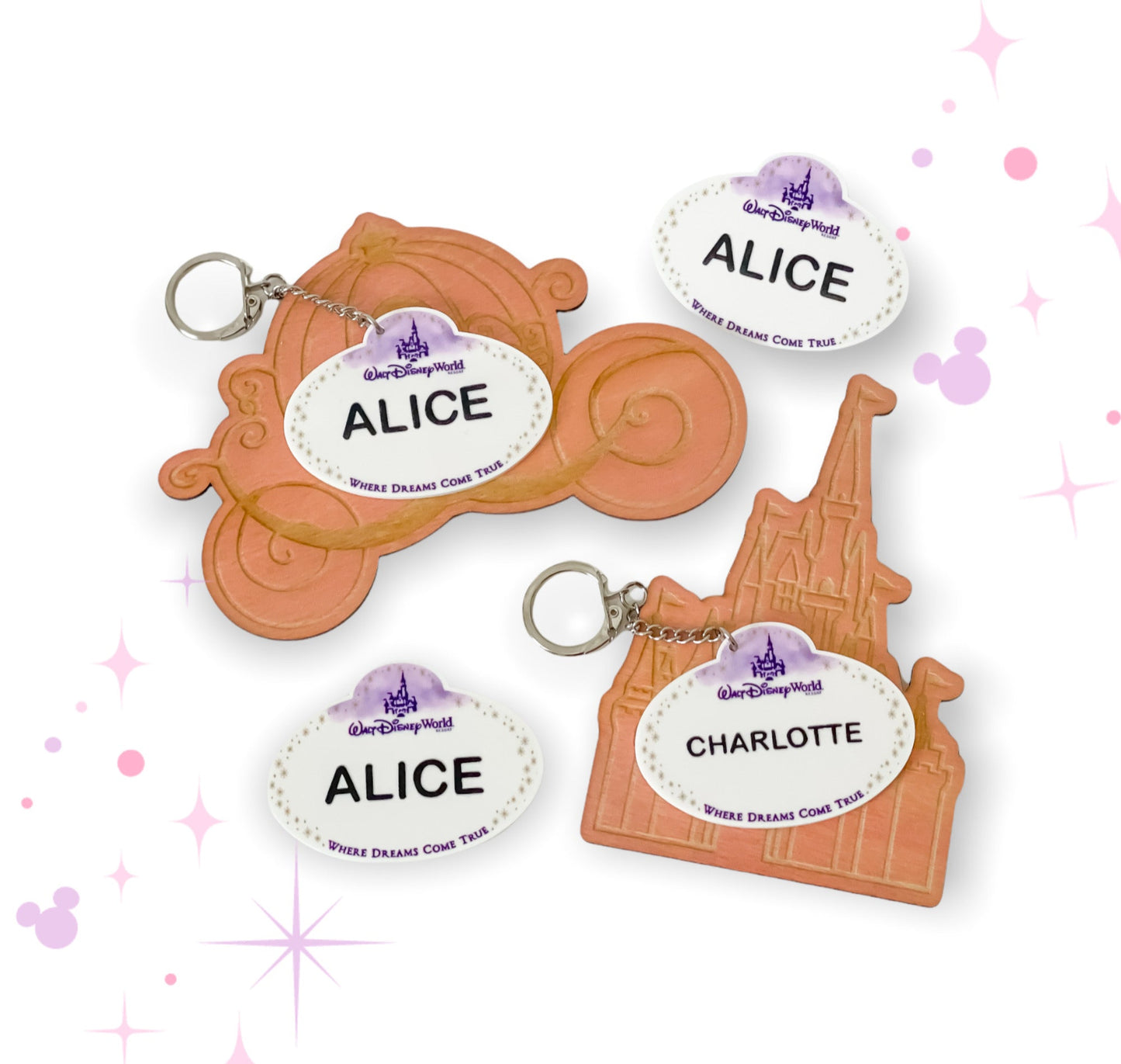 *Florida* Cast Member Style Badges, Keyring or Magnet