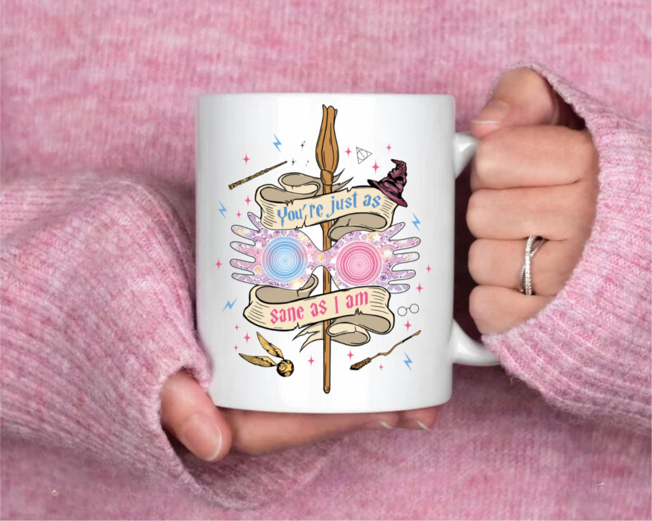 Sane as i am - Mug