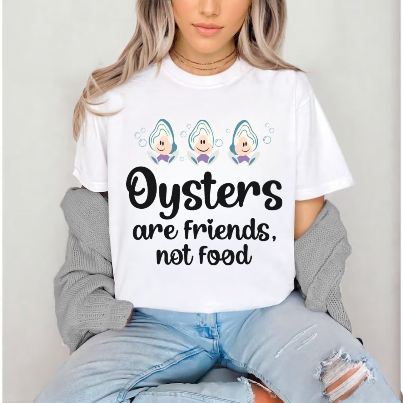 Oysters - T-Shirt Unisex All Sizes