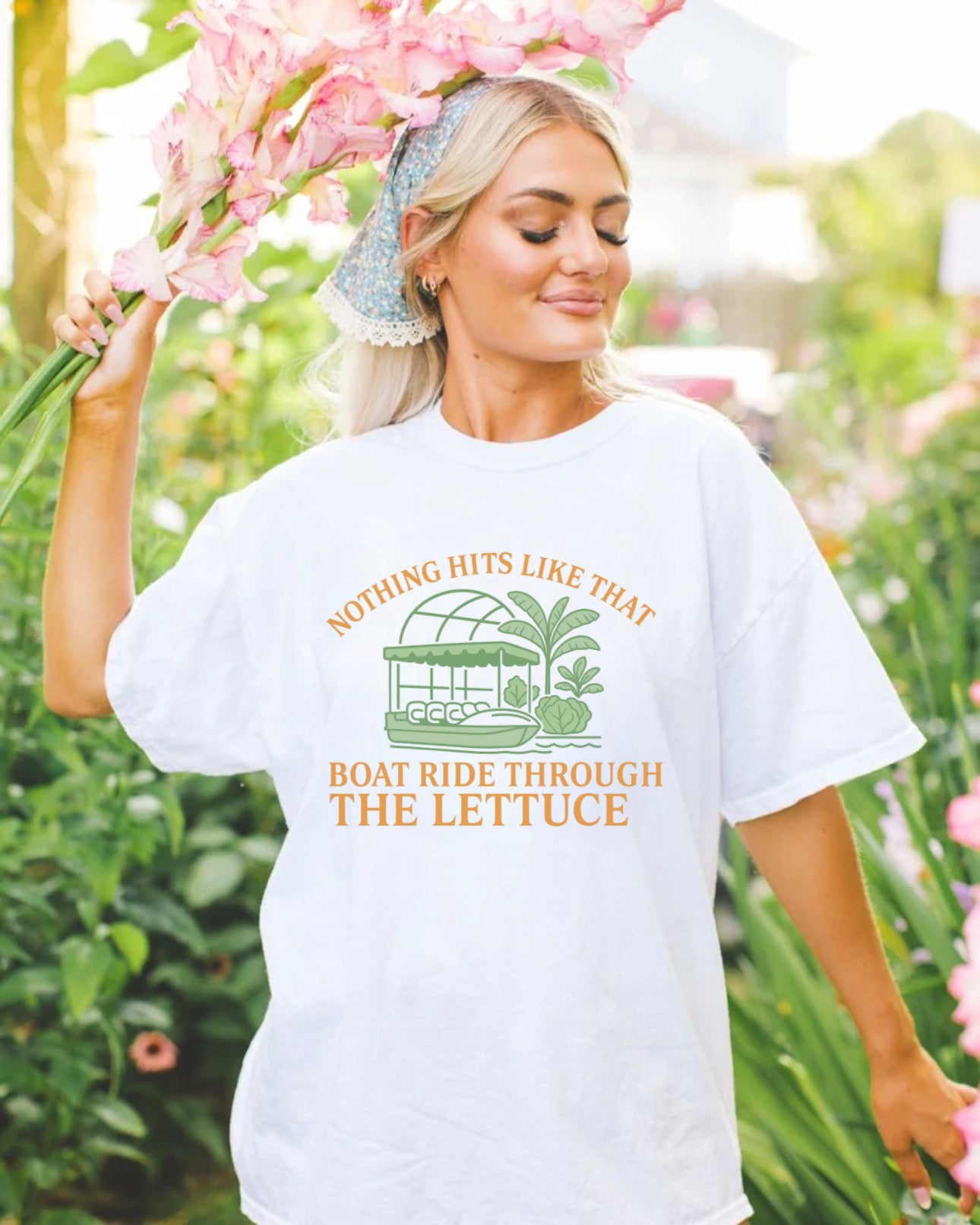 Boat ride through the lettuce - T-Shirt Unisex All Sizes