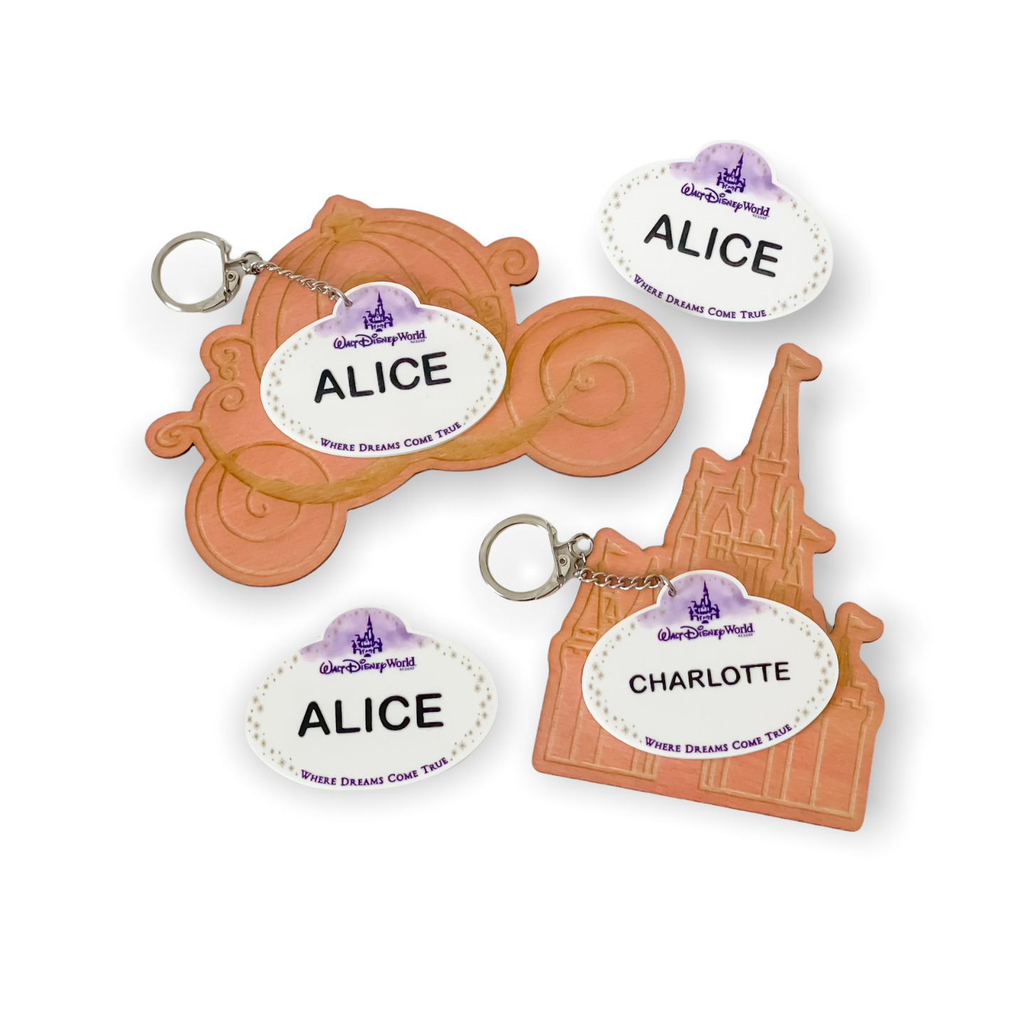 *Florida* Cast Member Style Badges, Keyring or Magnet