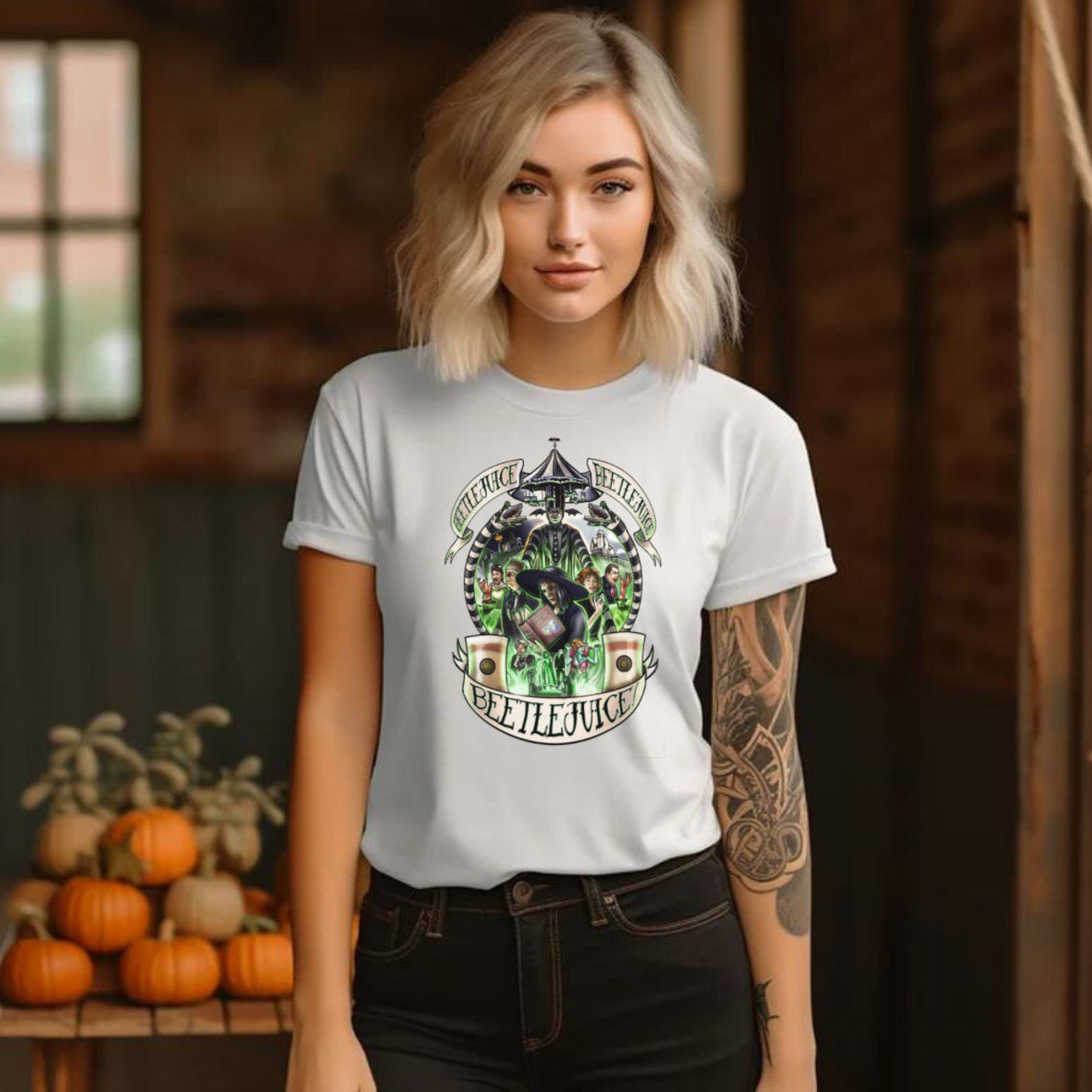 Beetlejuice, Beetlejuice, Beetlejuice - T-Shirt Unisex All Sizes