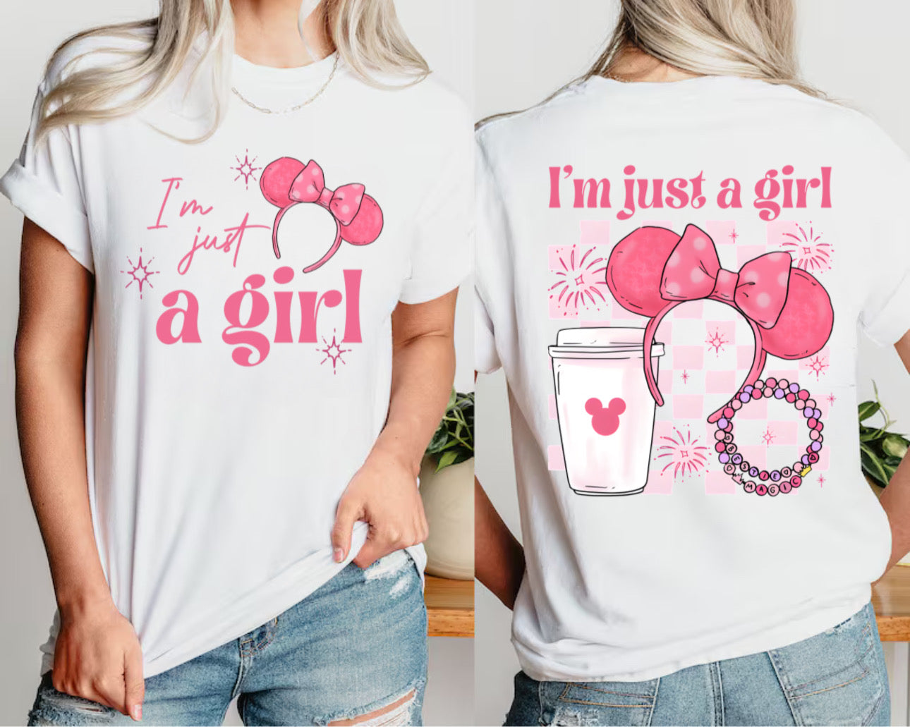Just a girl - T-Shirt Unisex All Sizes