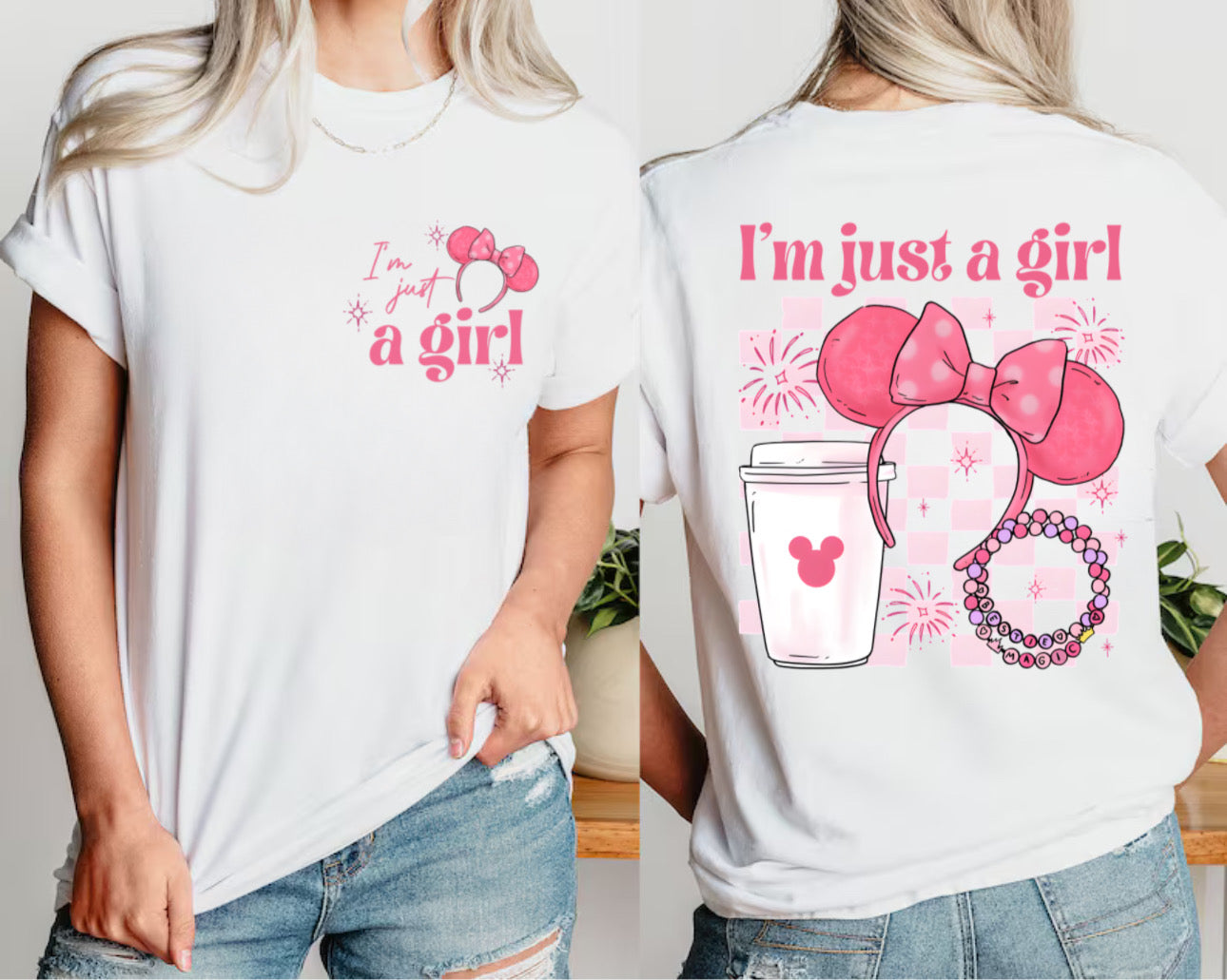 Just a girl - T-Shirt Unisex All Sizes