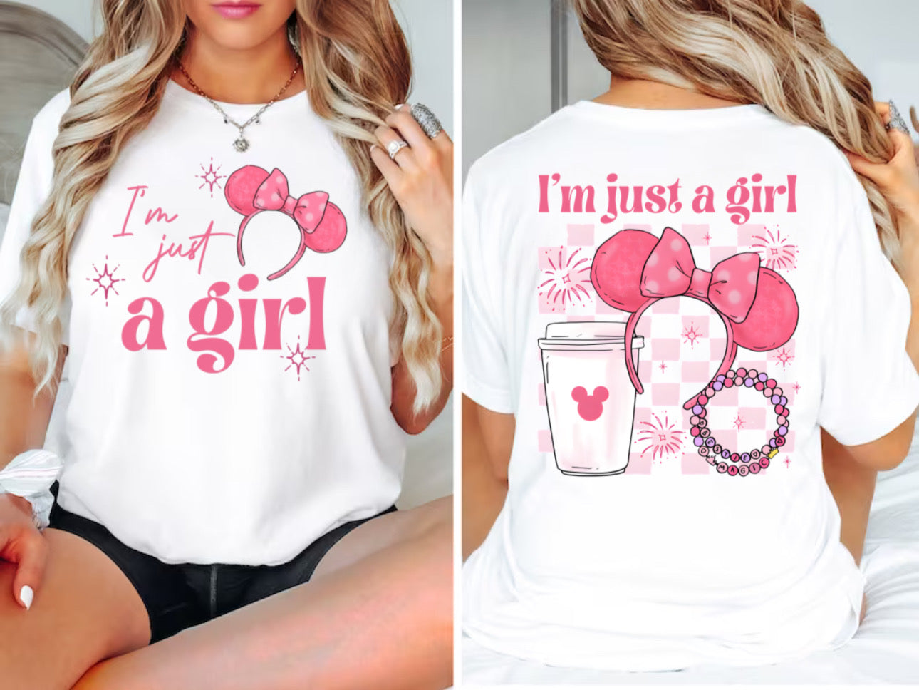 Just a girl - T-Shirt Unisex All Sizes