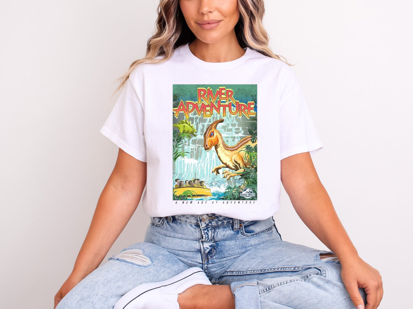 Jurassic Park River Adventure - T-Shirt Unisex All Sizes