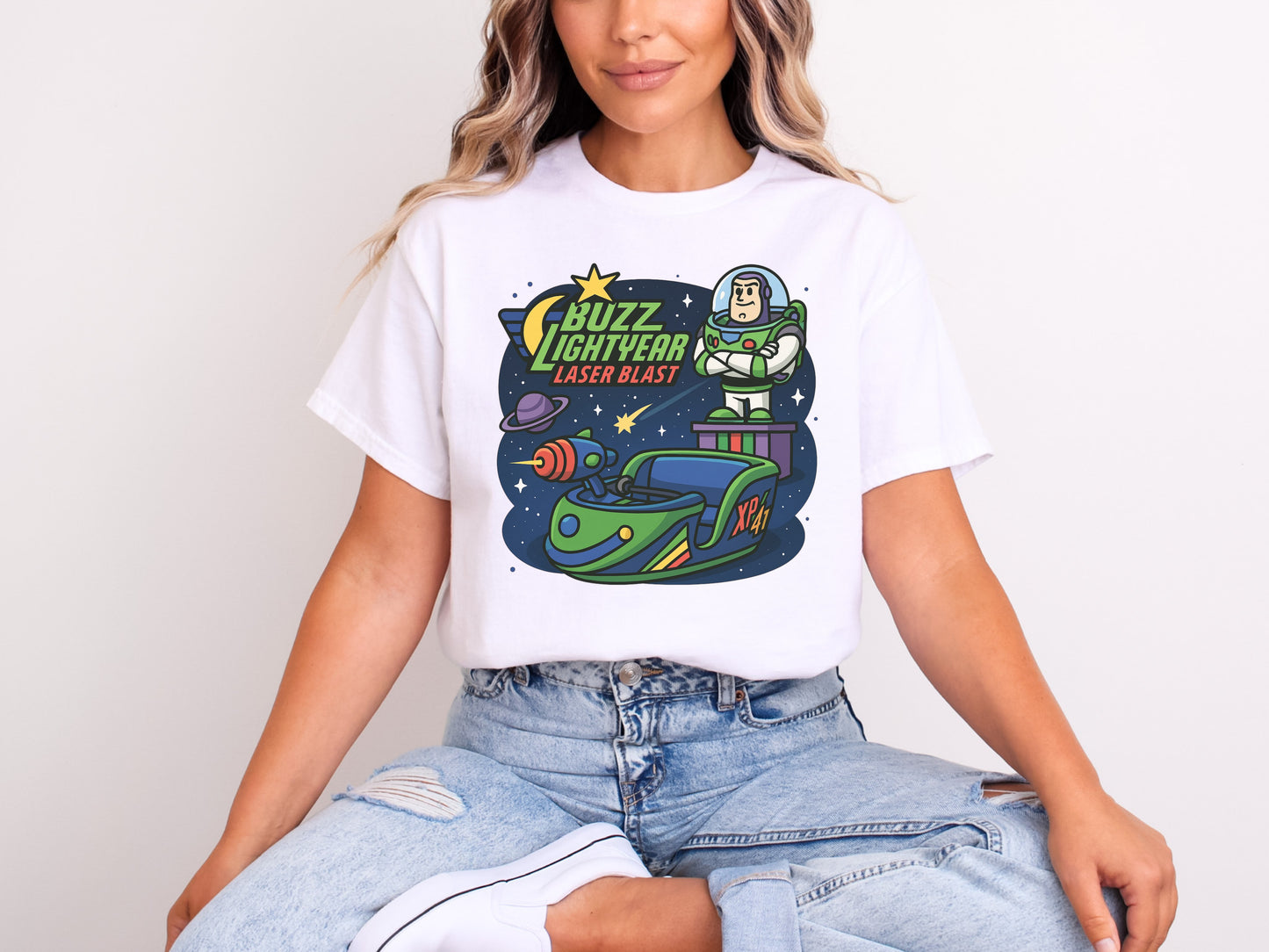 Laser Blast - T-Shirt Unisex All Sizes