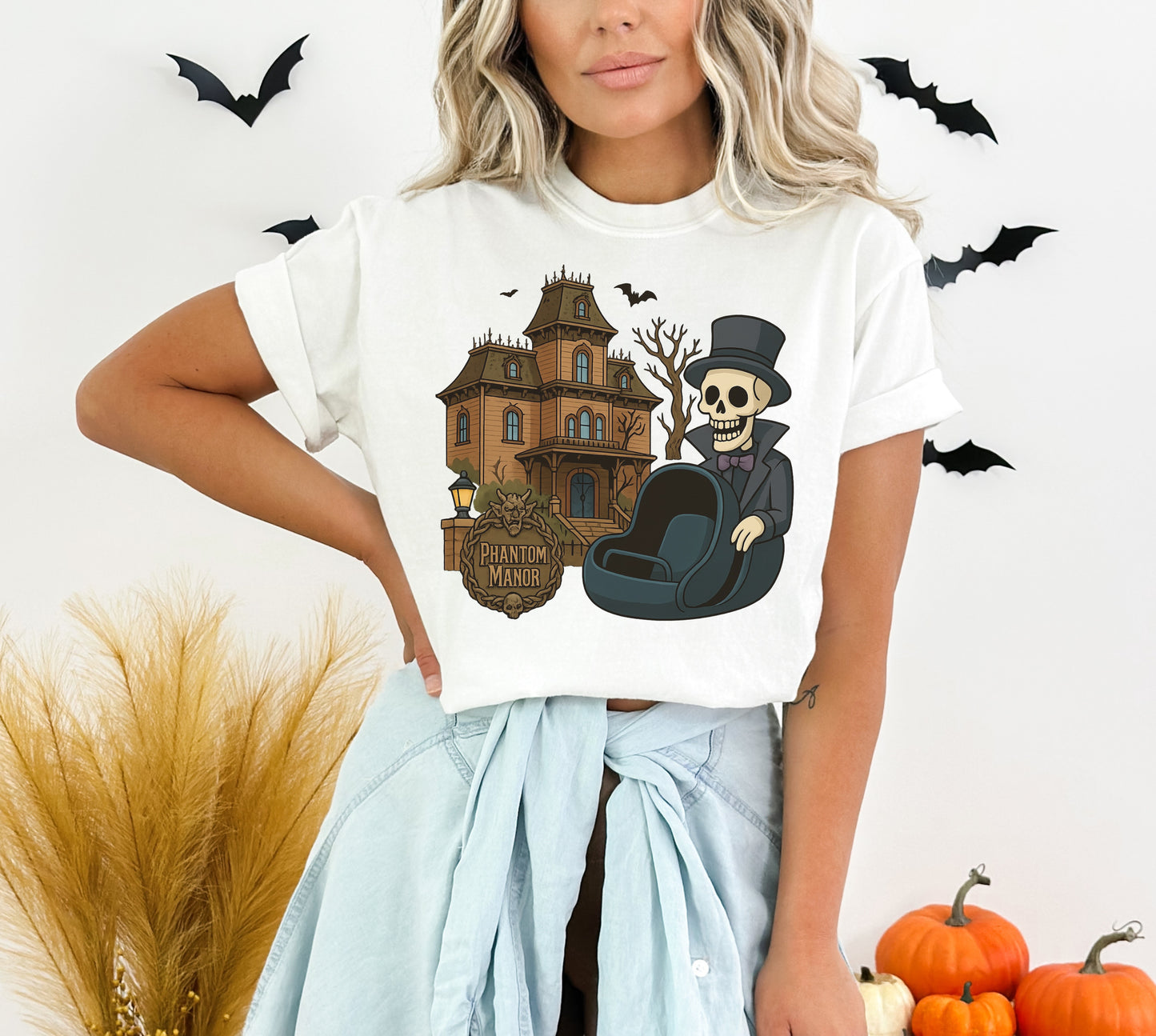 Spooky Manor (Paris) - T-Shirt Unisex All Sizes