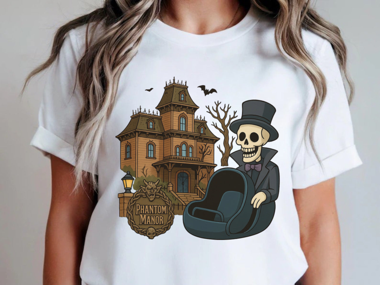 Spooky Manor (Paris) - T-Shirt Unisex All Sizes