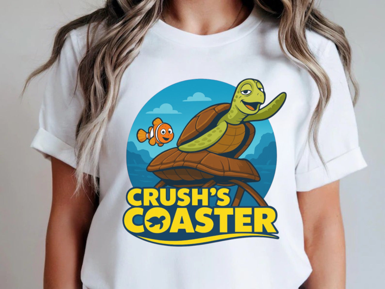 Spinning Through the Sea - T-Shirt Unisex All Sizes