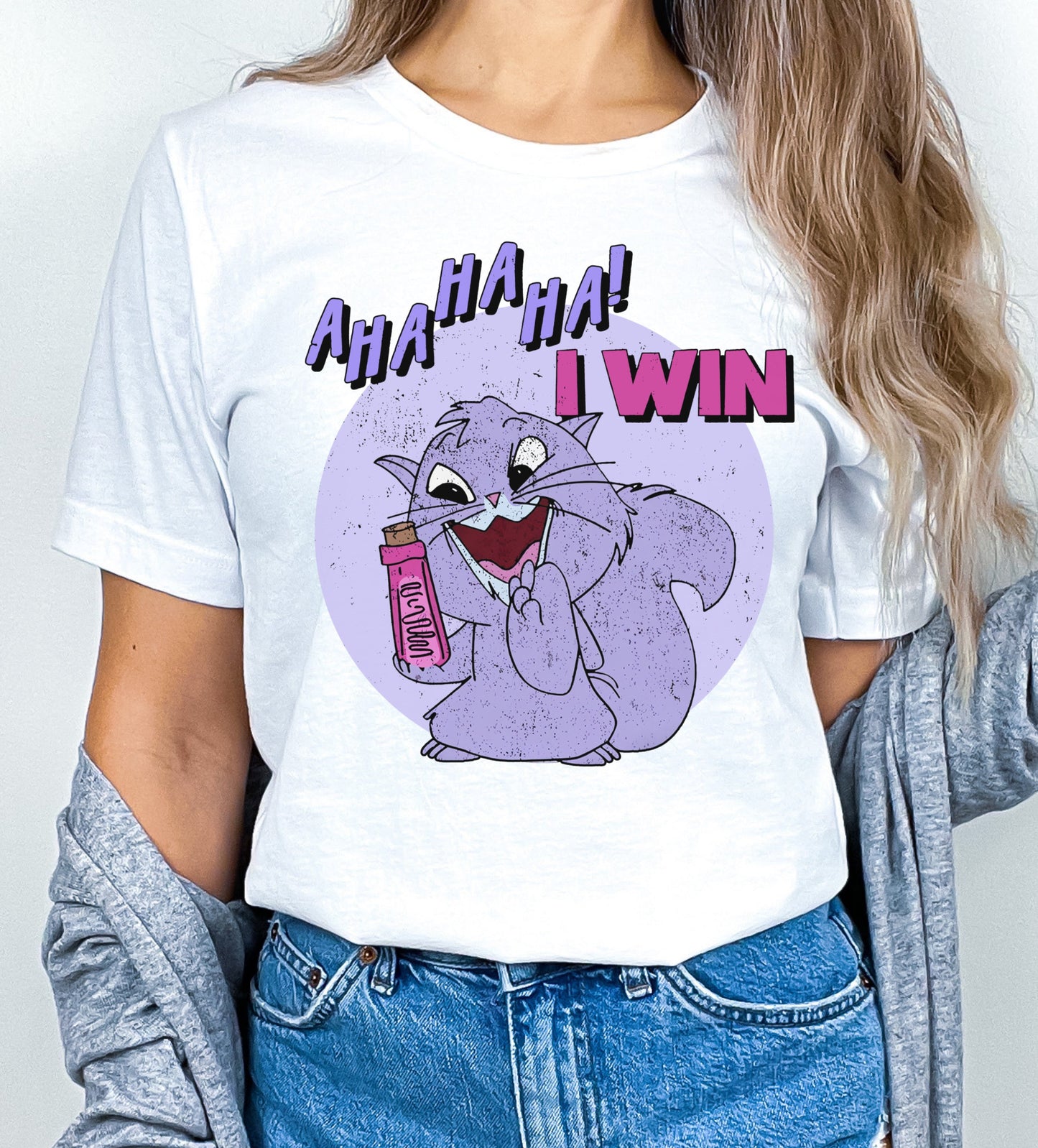 Ahahaha I Win - T-Shirt Unisex All Sizes