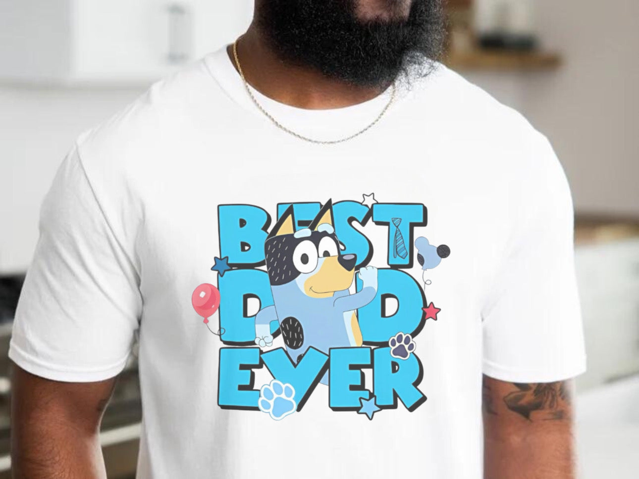 Best Dad / Multiple Characters - T-Shirt Unisex All Sizes