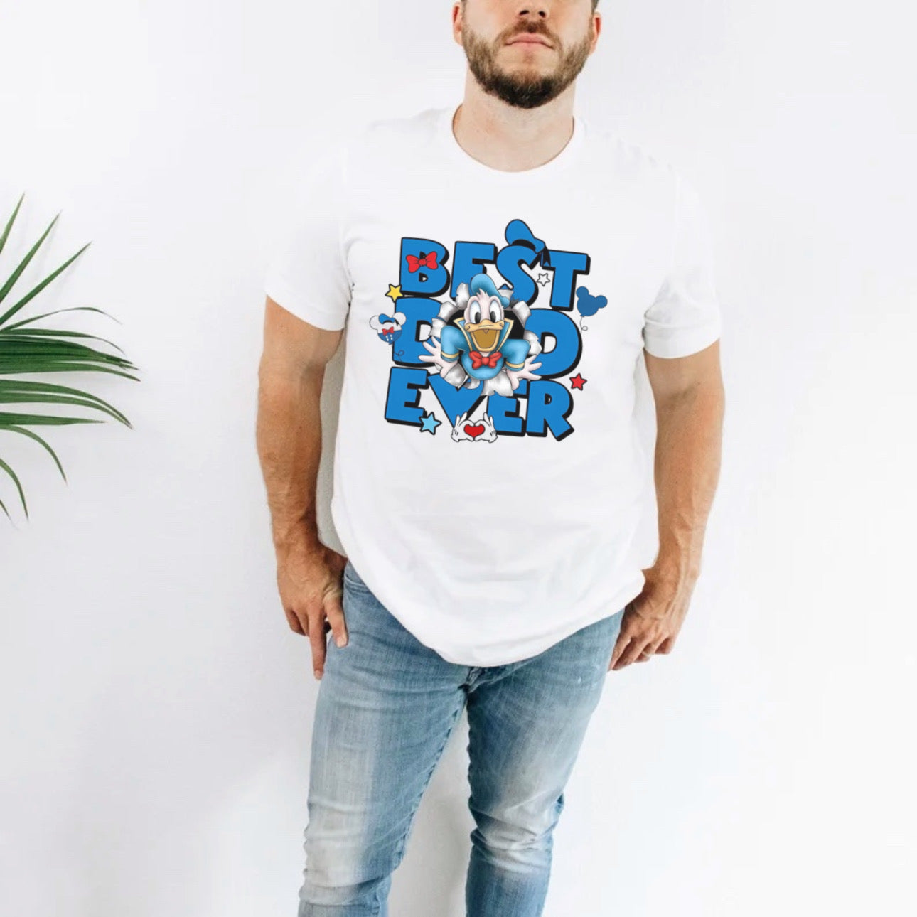 Best Dad / Multiple Characters - T-Shirt Unisex All Sizes