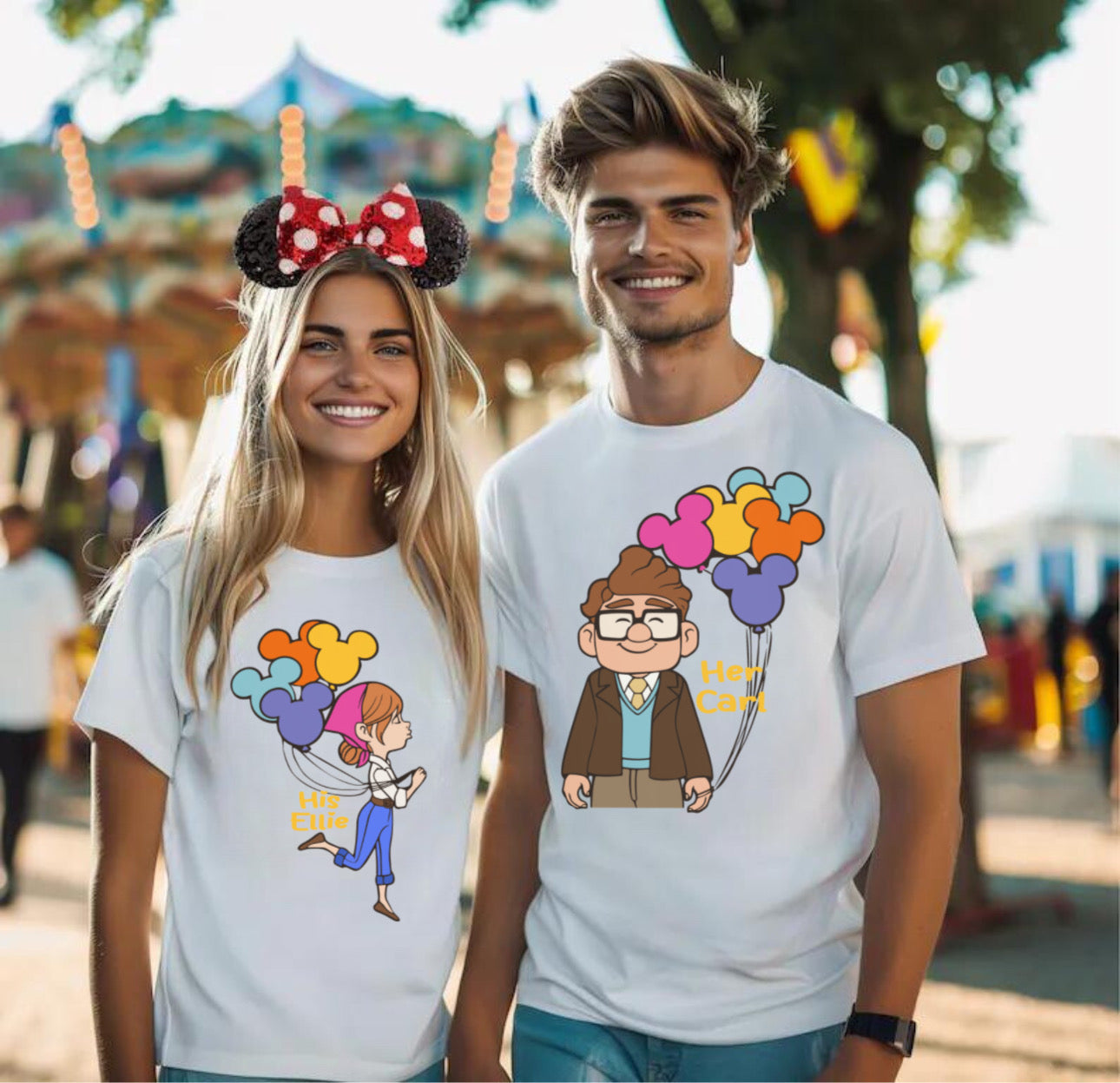 Adventure & Always (His & Hers) - T-Shirt Unisex All Sizes