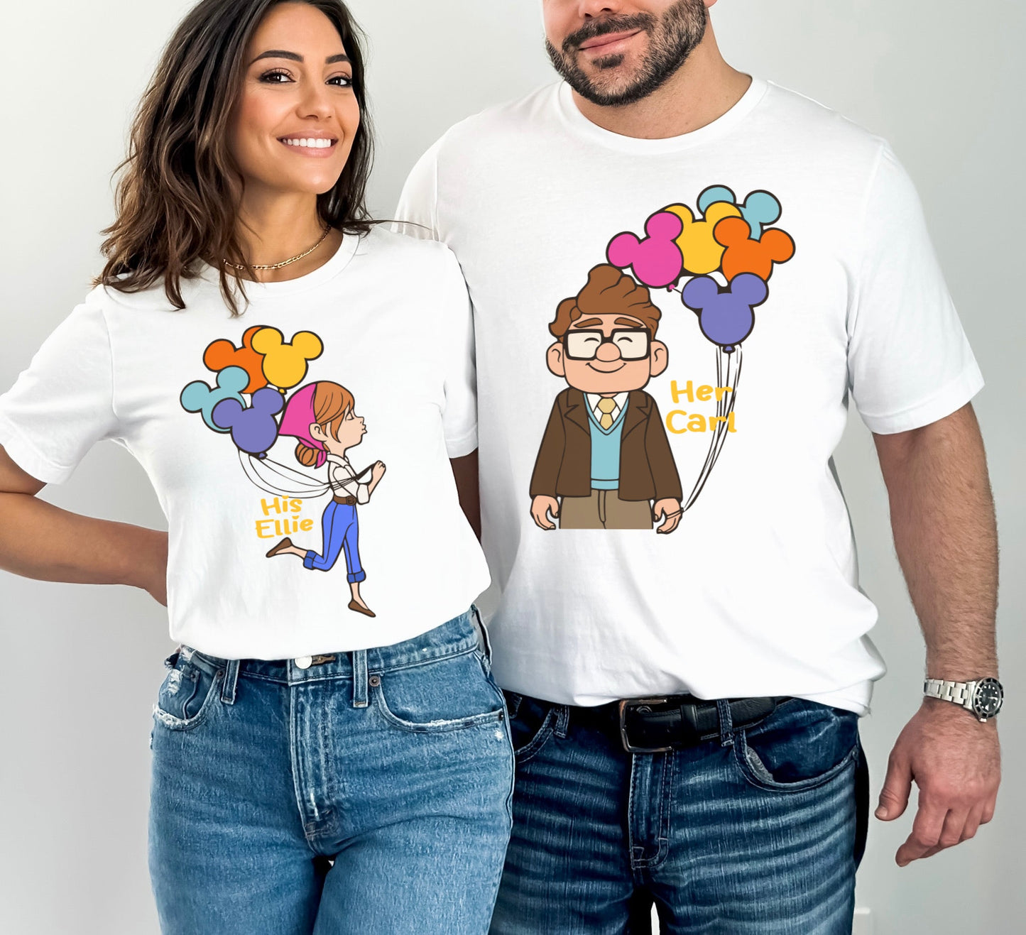 Adventure & Always (His & Hers) - T-Shirt Unisex All Sizes
