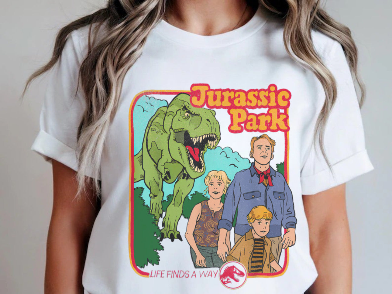 Life finds a way - T-Shirt Unisex All Sizes