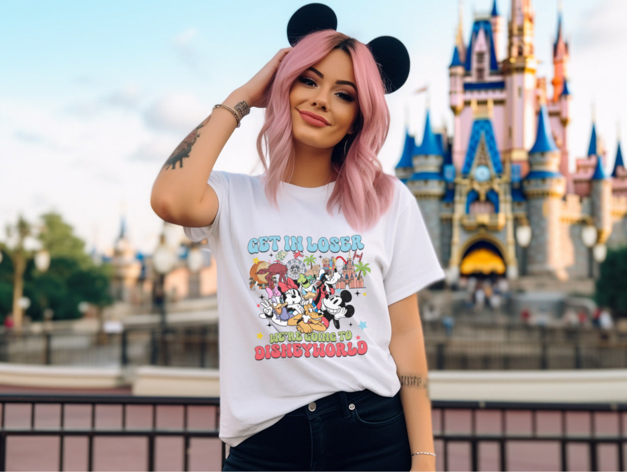 Hop in loser, we're chasing magic - T-Shirt Unisex All Sizes