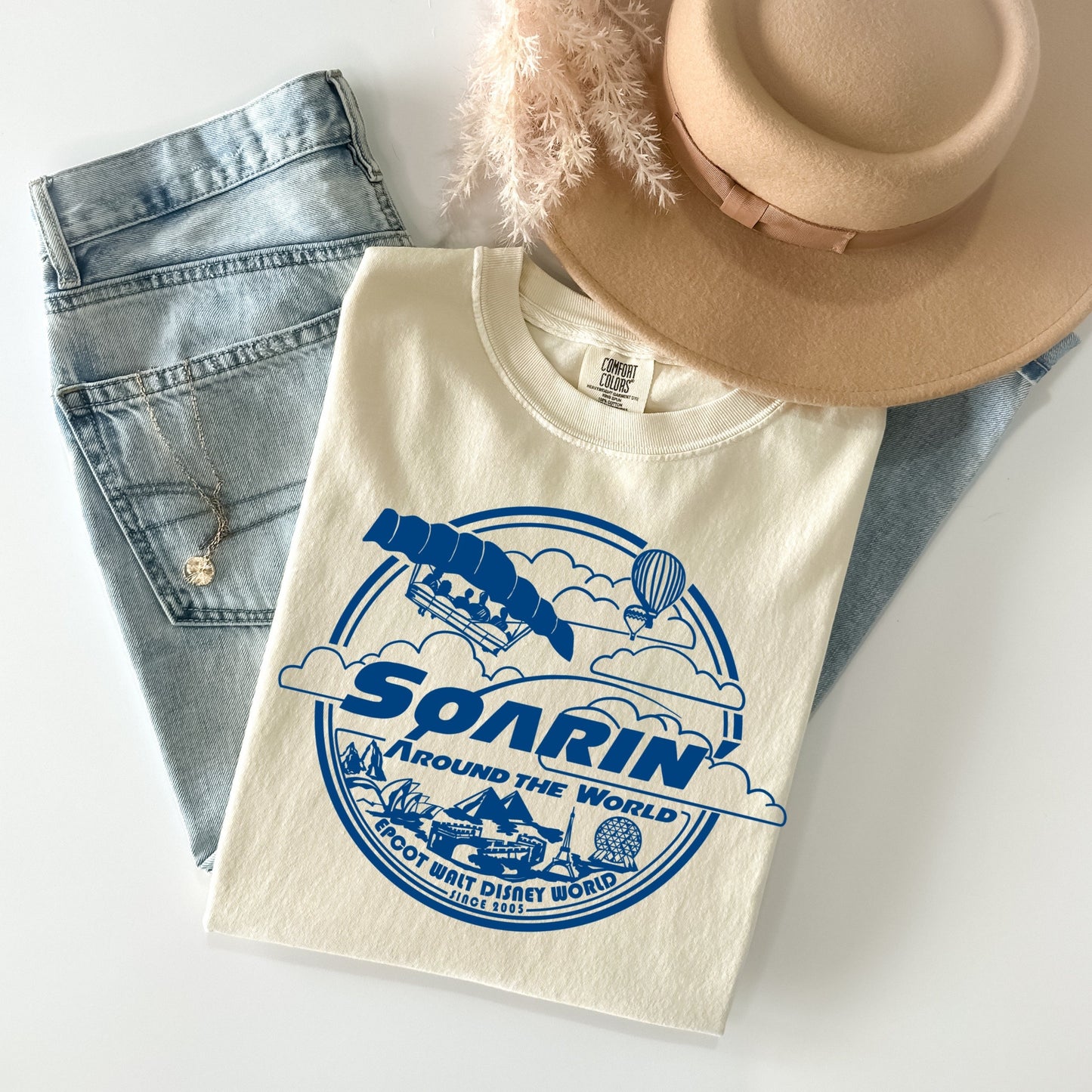 Flight Over Wonders - Tee’s & sweatshirts Unisex All Sizes