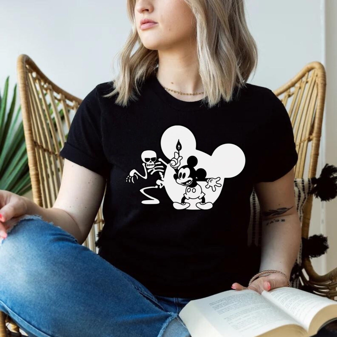 Mouse Skeleton - Tee’s & sweatshirts Unisex All Sizes