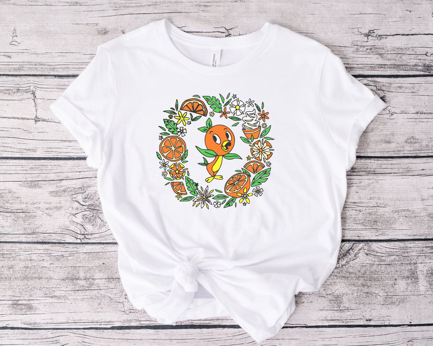 Citrus Grove Wreath - T-Shirt Unisex All Sizes