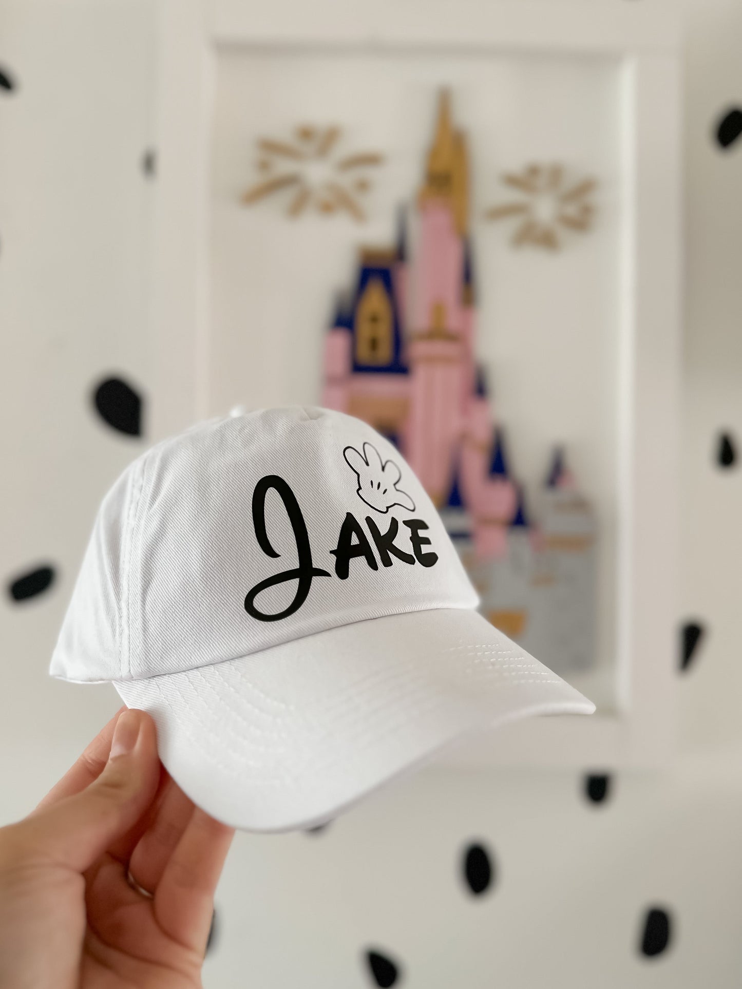 Mouse Personalised Baseball Caps - All Sizes