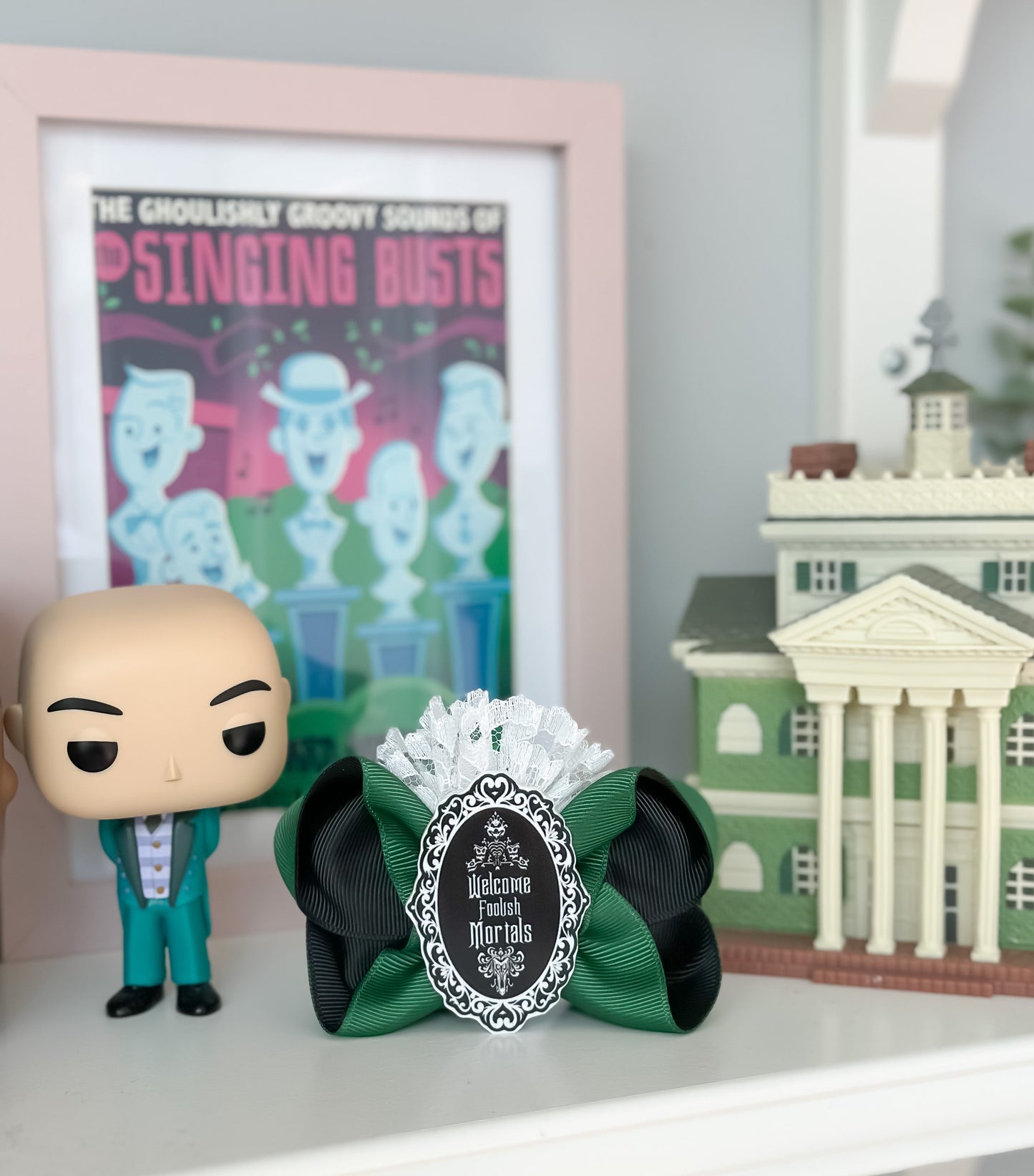 Haunted Manor Maid - Boutique Style Hair Bow
