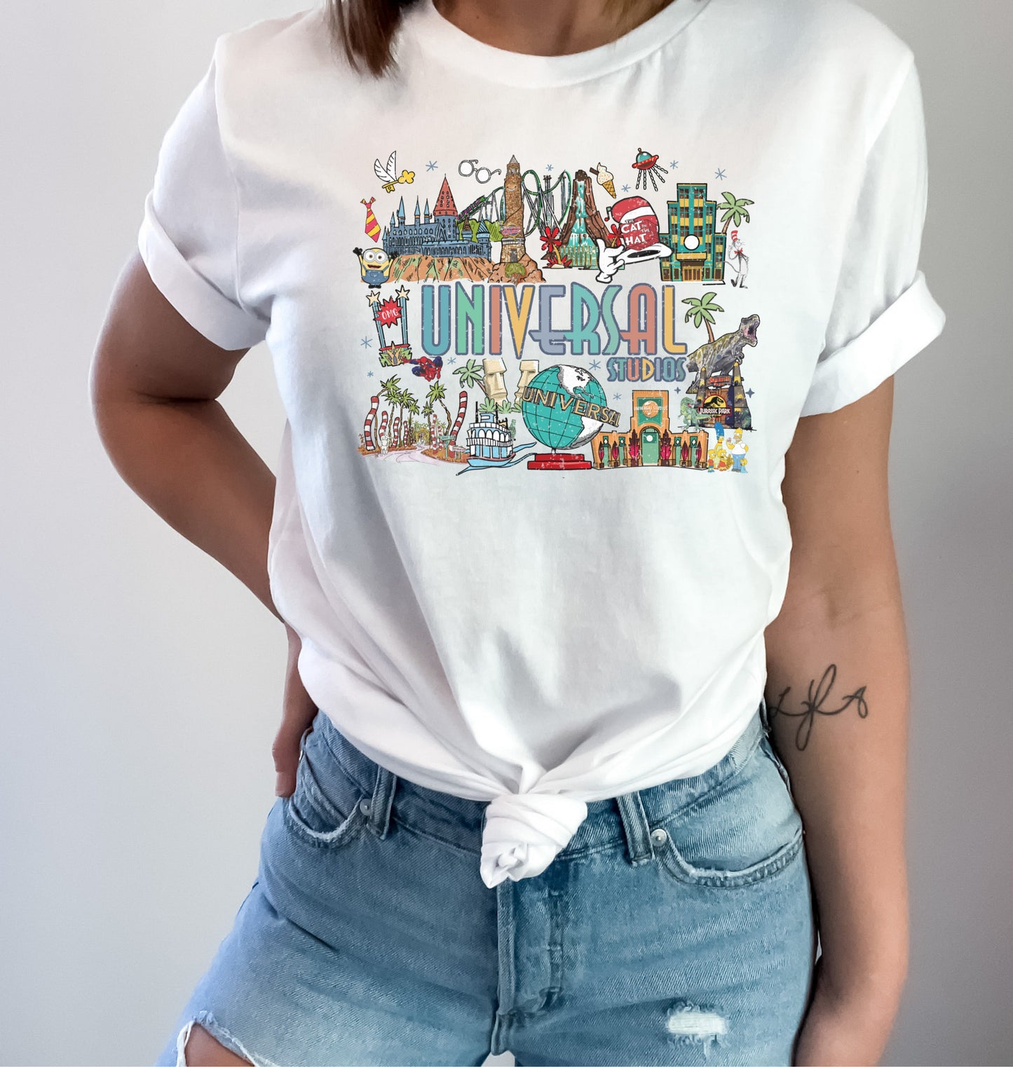 Universal Studios Colour Print - T-Shirt Unisex All Sizes