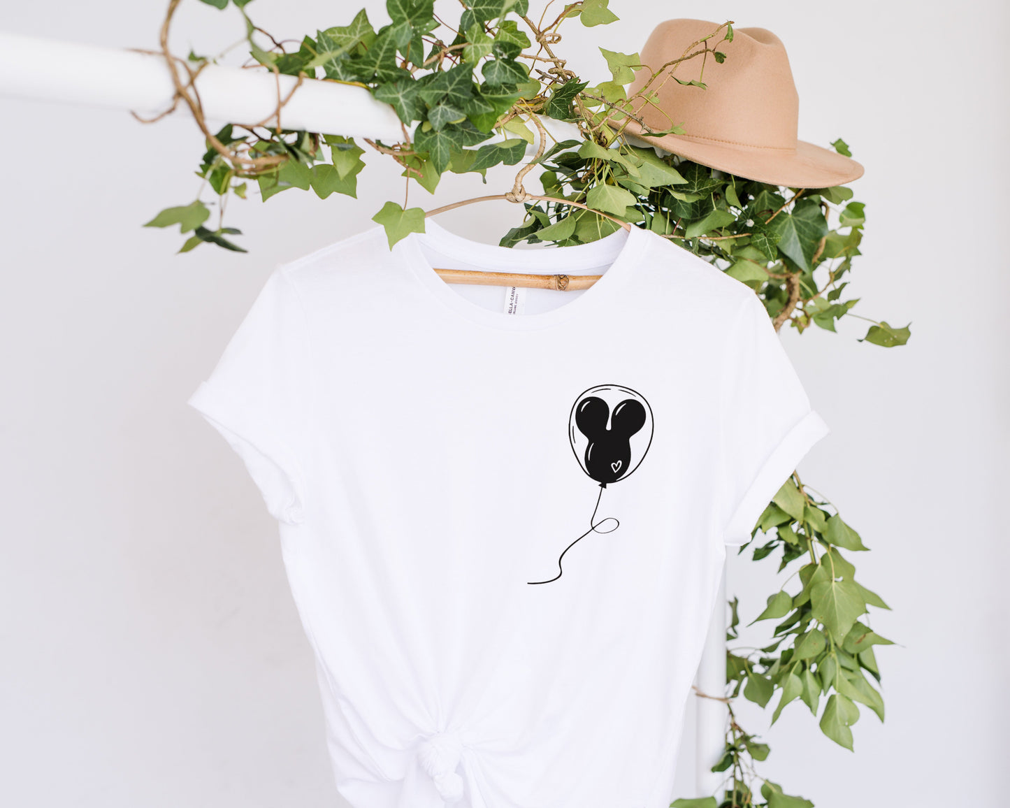 Mouse Balloon T-Shirt Unisex All Sizes