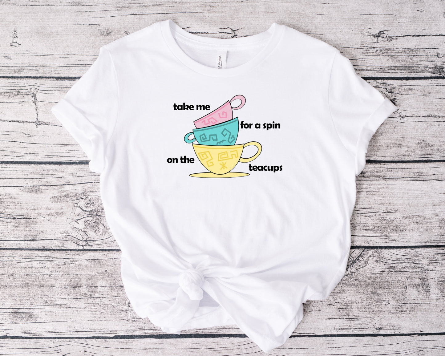 Tea cups T-Shirt Unisex All Sizes