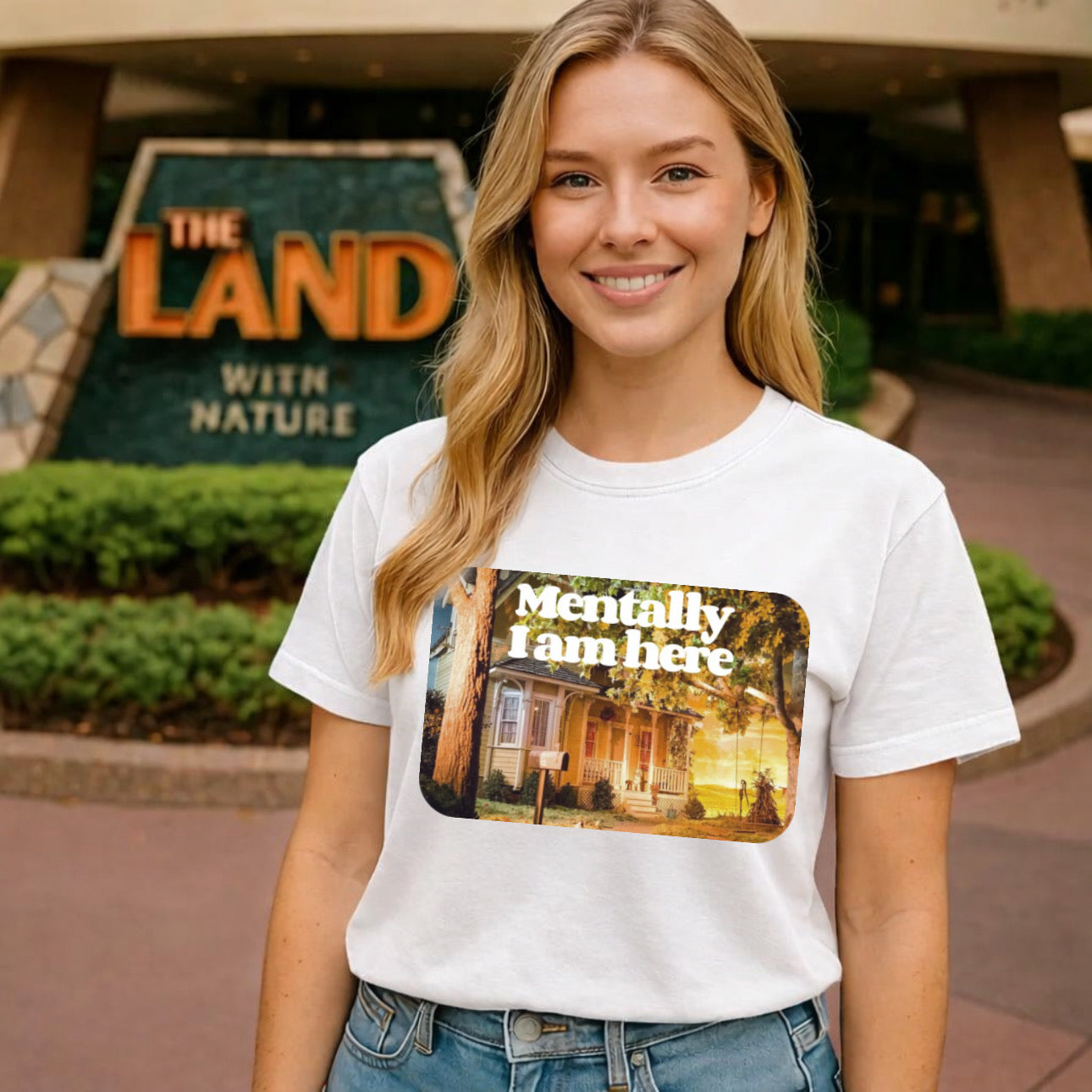 Mentally I am here - Tee’s & sweatshirts Unisex All Sizes
