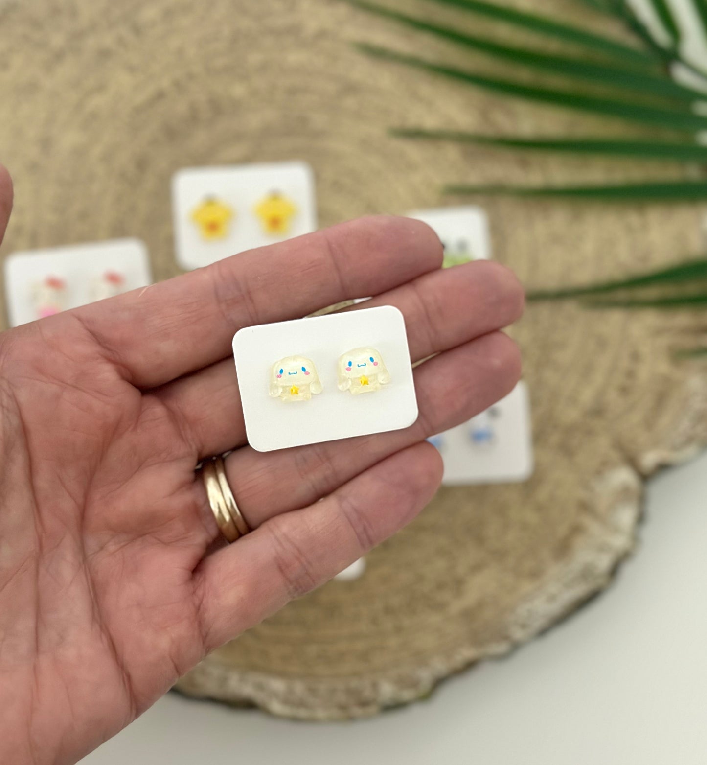Kawaii Friends Stud Earrings