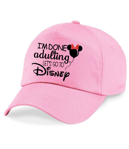 I'm done adulting Baseball Caps - All Sizes