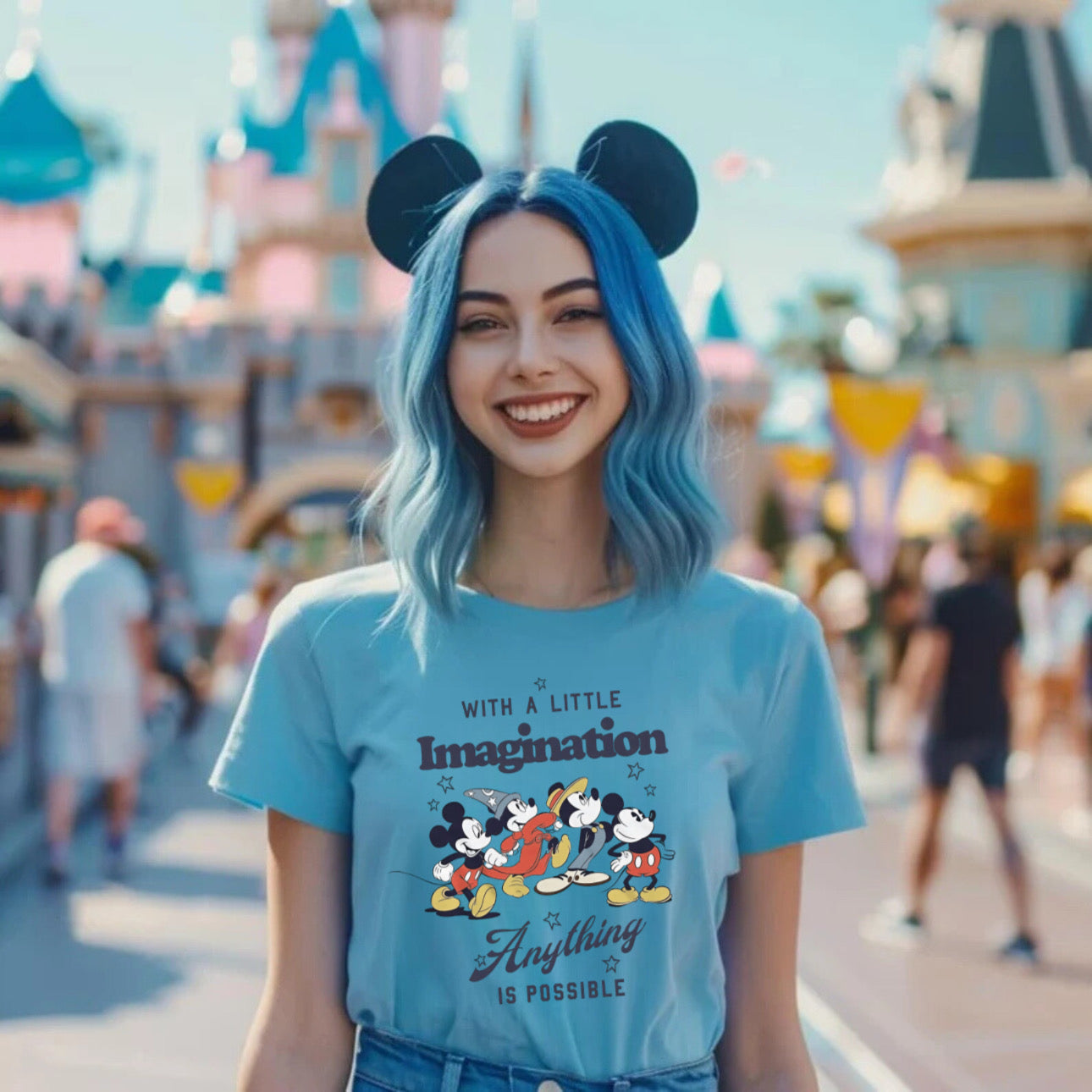 With a little imagination - Tee’s & sweatshirts Unisex All Size