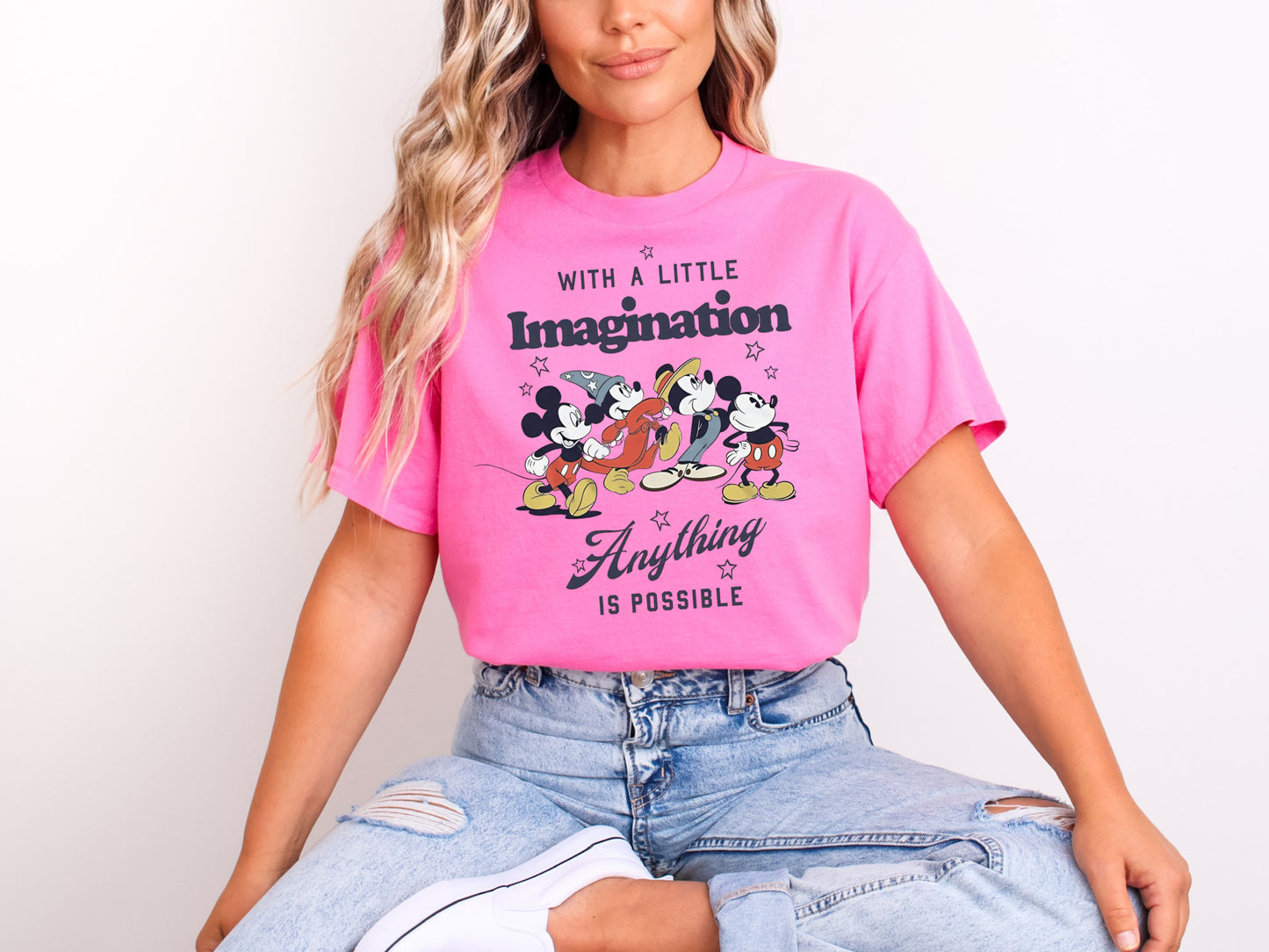 With a little imagination - Tee’s & sweatshirts Unisex All Size