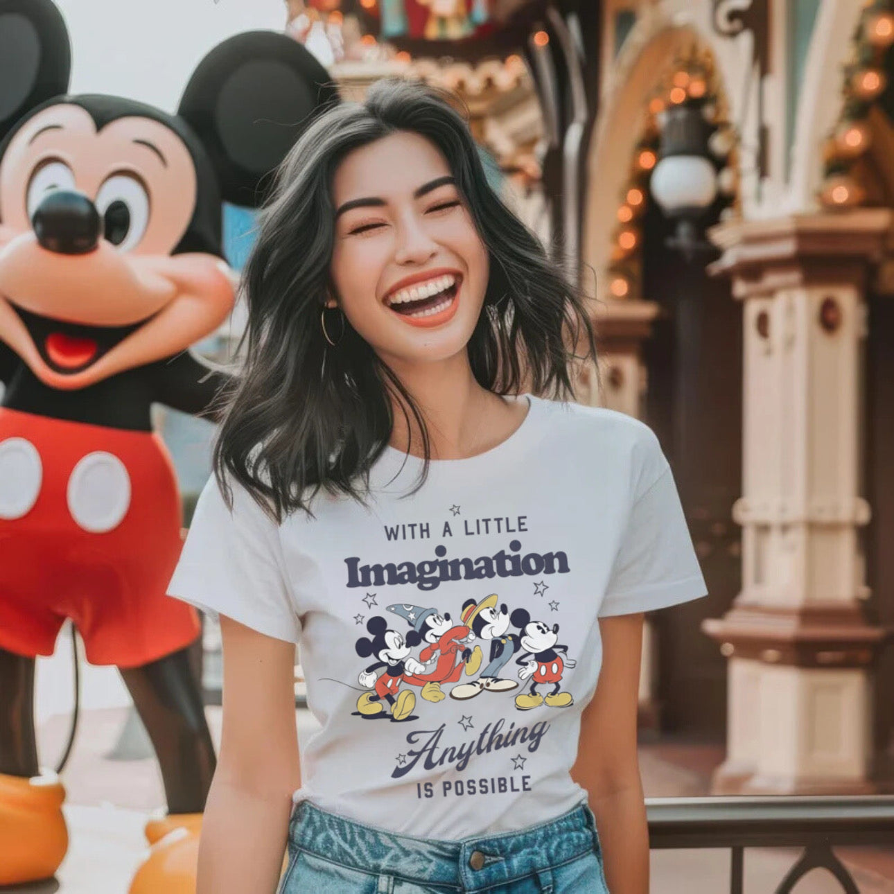 With a little imagination - Tee’s & sweatshirts Unisex All Size