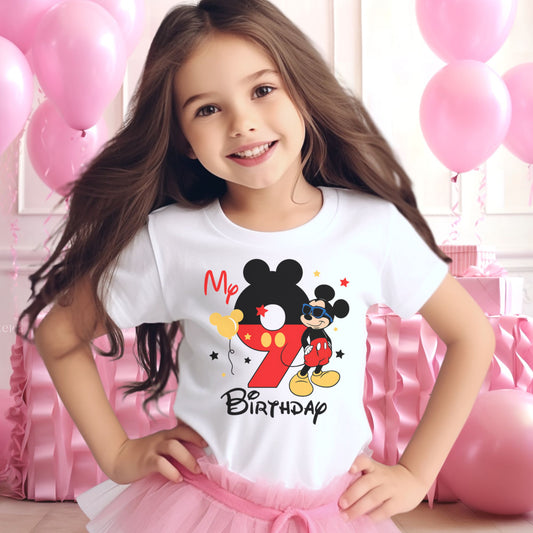 Mouse Birthday - T-Shirt Unisex All Sizes