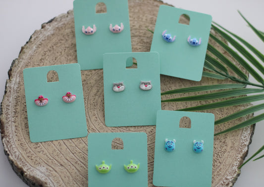 Mini Character Cutie Stud Earrings