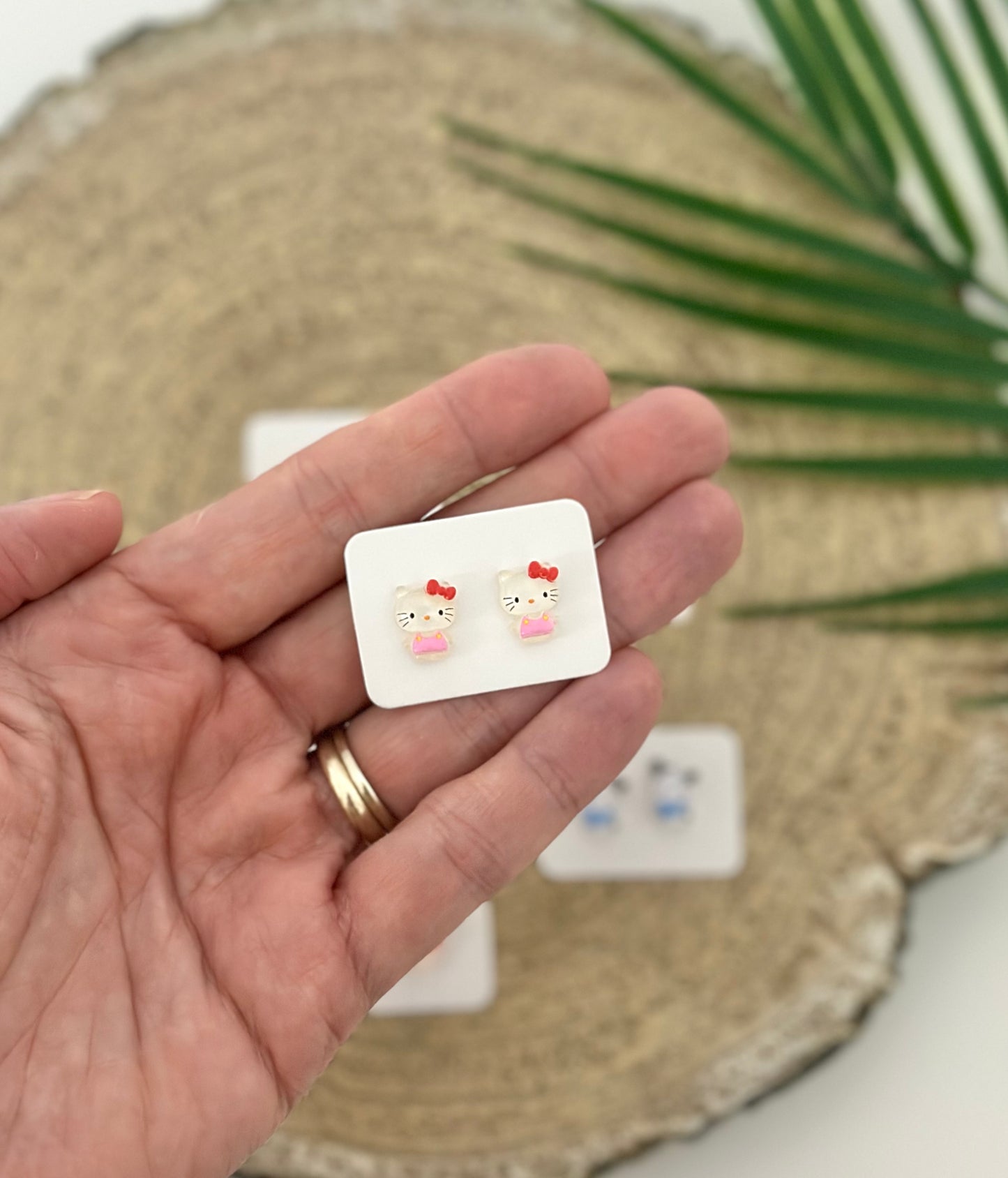 Kawaii Friends Stud Earrings