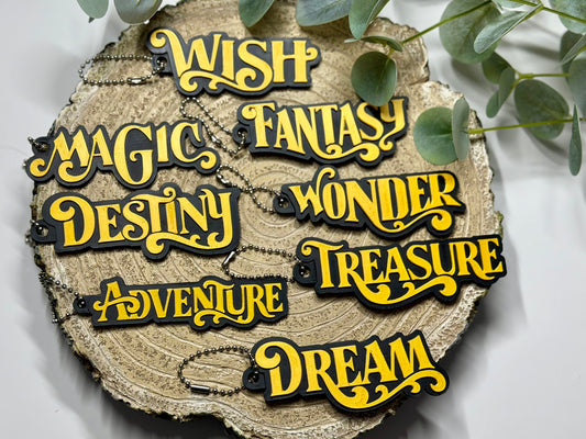 DCL inspired Keychain/Bag Charm