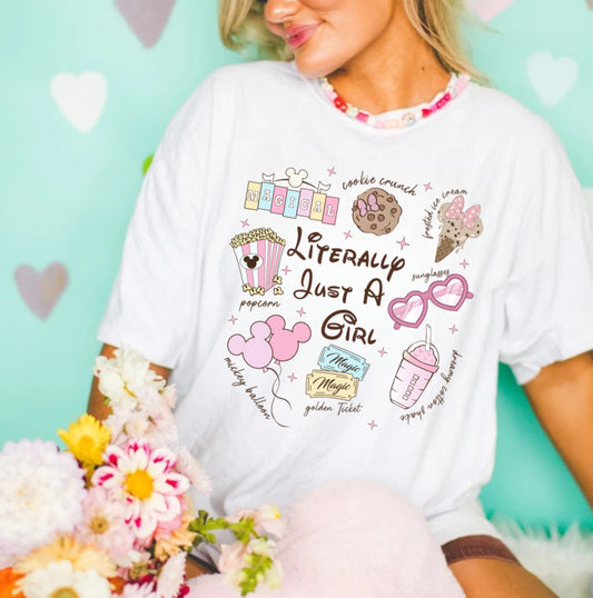 Literally just a girl - T-Shirt Unisex All Sizes